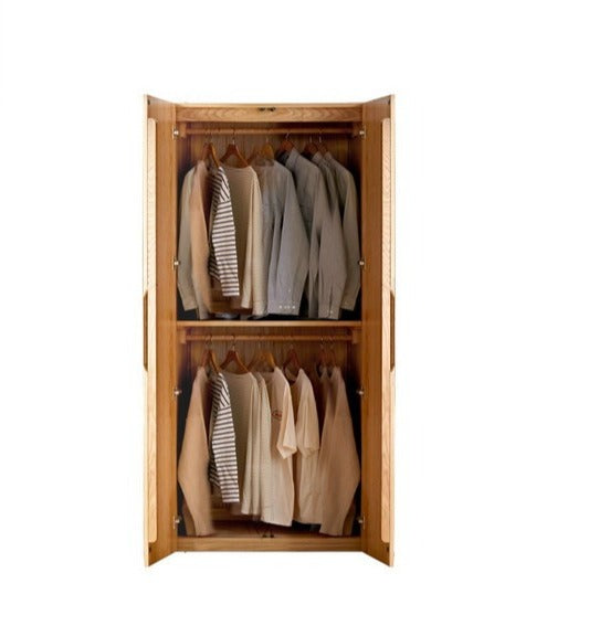 Wardrobe Oak solid wood"