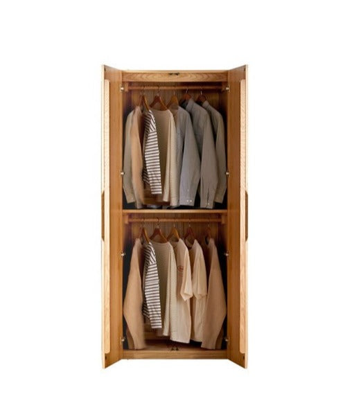 Wardrobe Oak solid wood"
