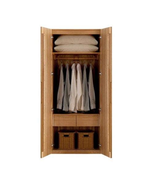 Wardrobe Oak solid wood"