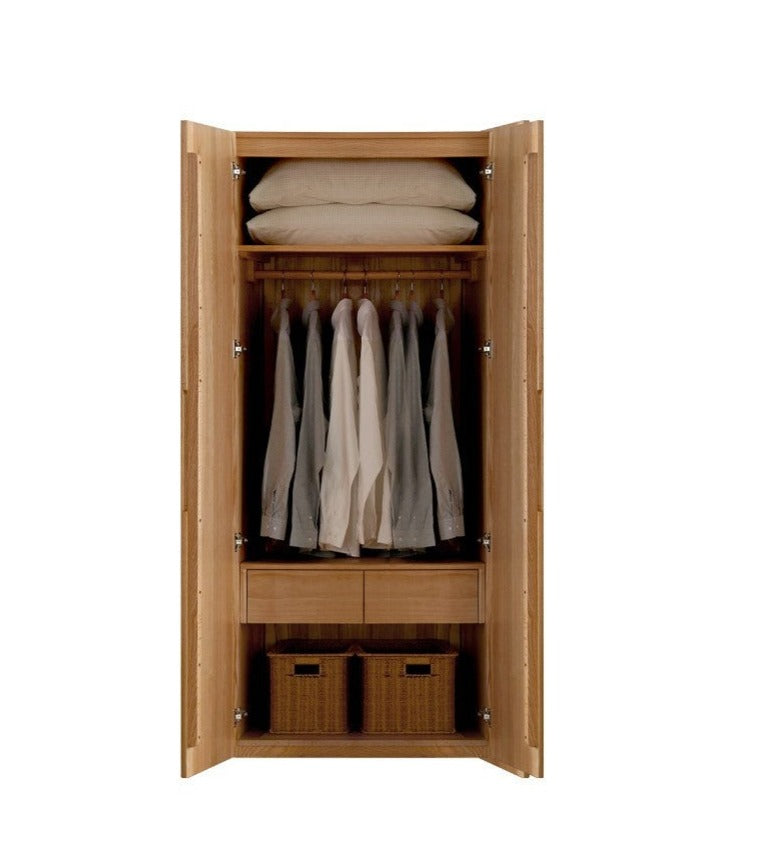Wardrobe Oak solid wood"