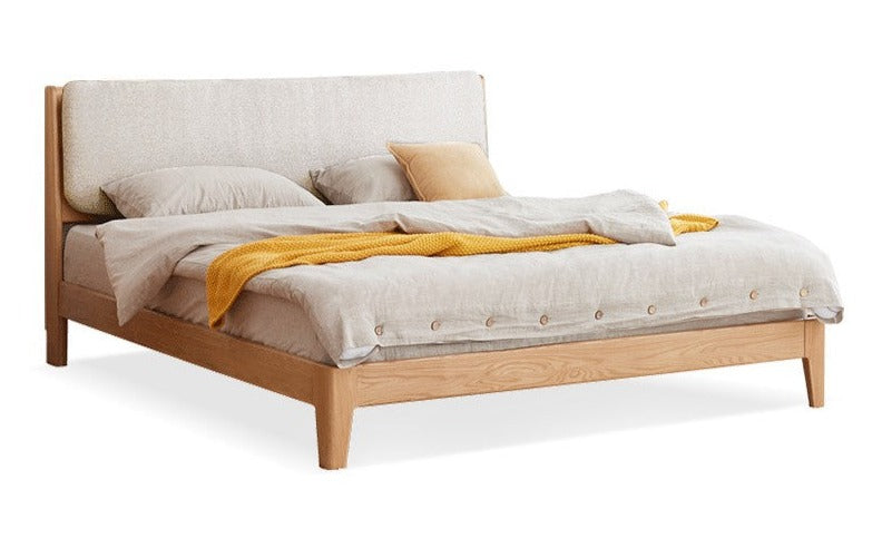 Oak Solid Wood Bed