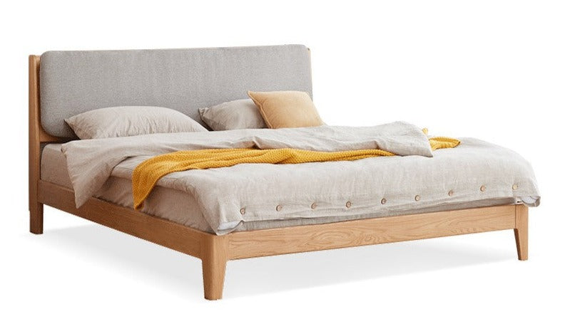 Oak Solid Wood Bed