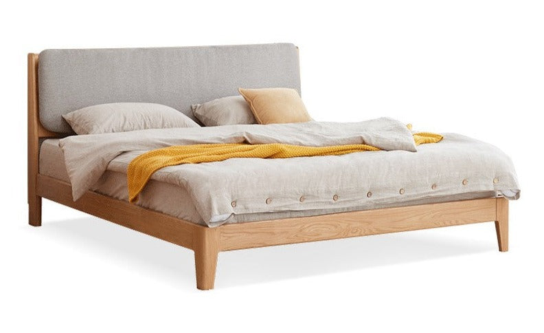 Oak Solid Wood Bed