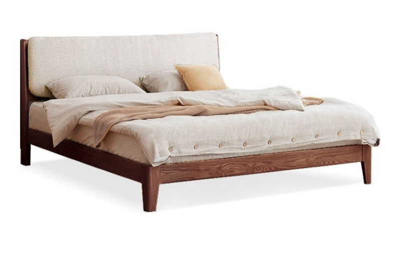 Oak Solid Wood Bed