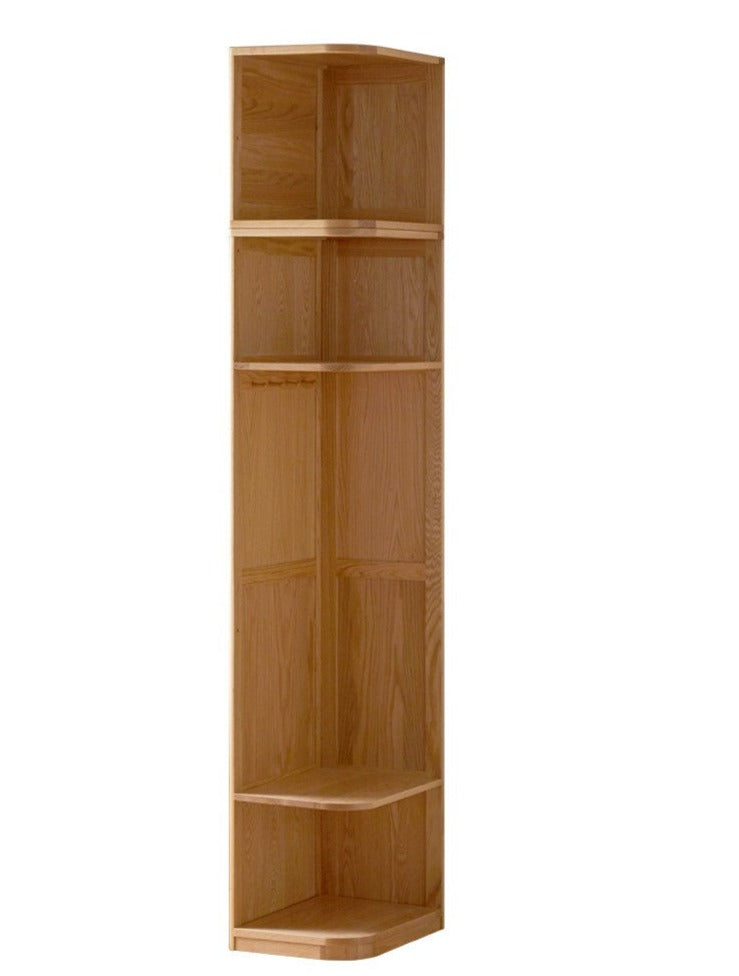 Oak Solid Wood Wardrobe Sliding Door-
