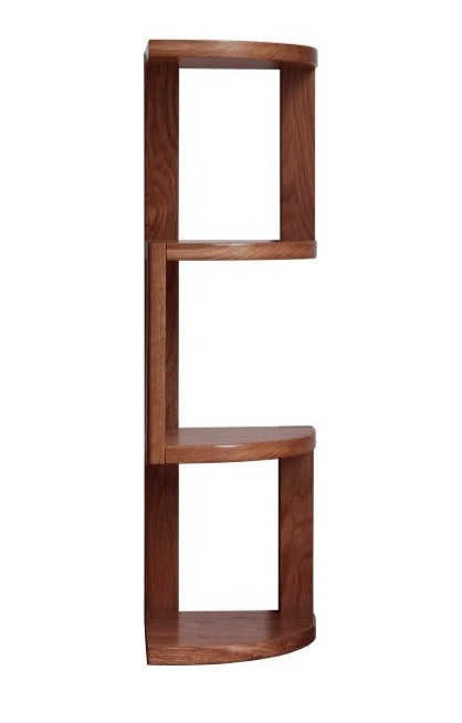 Oak Solid Wood Сorner Table Shelves