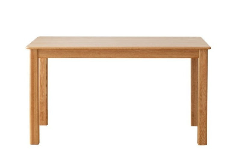 Oak, Ash Solid Wood Modern Dining Table
