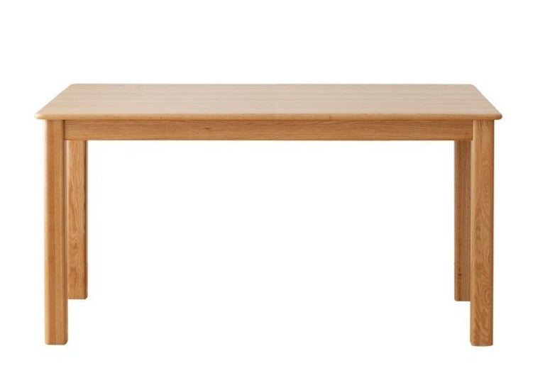 Oak, Ash Solid Wood Modern Dining Table