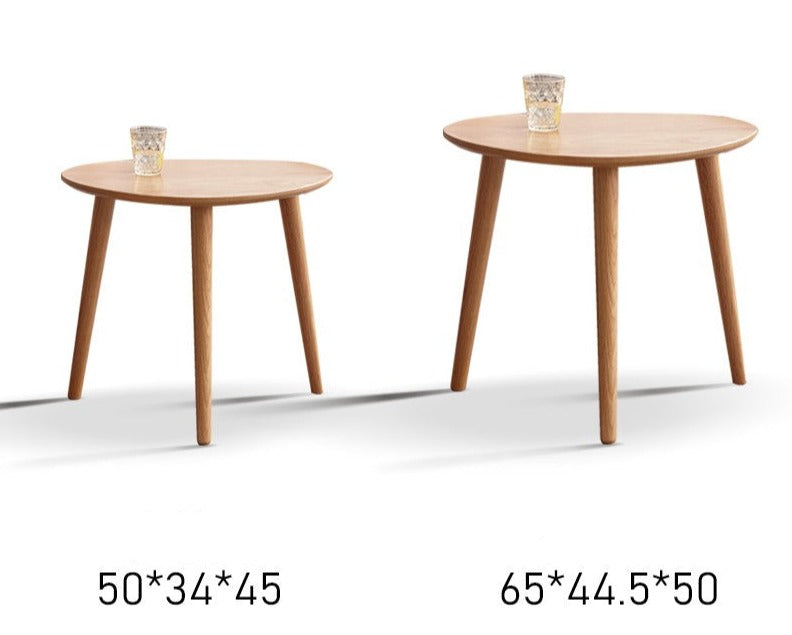 Oak Solid Wood Combination Shape Side Table