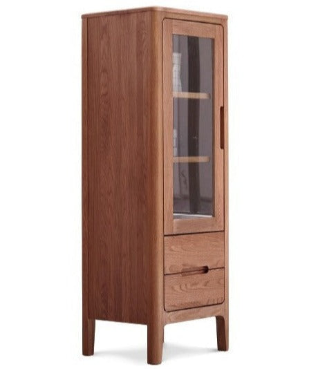 Oak Solid Wood Nordic Side Cabinet