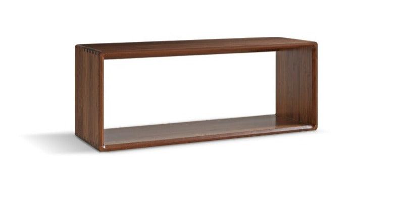 lattice floor-to-ceiling Bookshelves Walnut