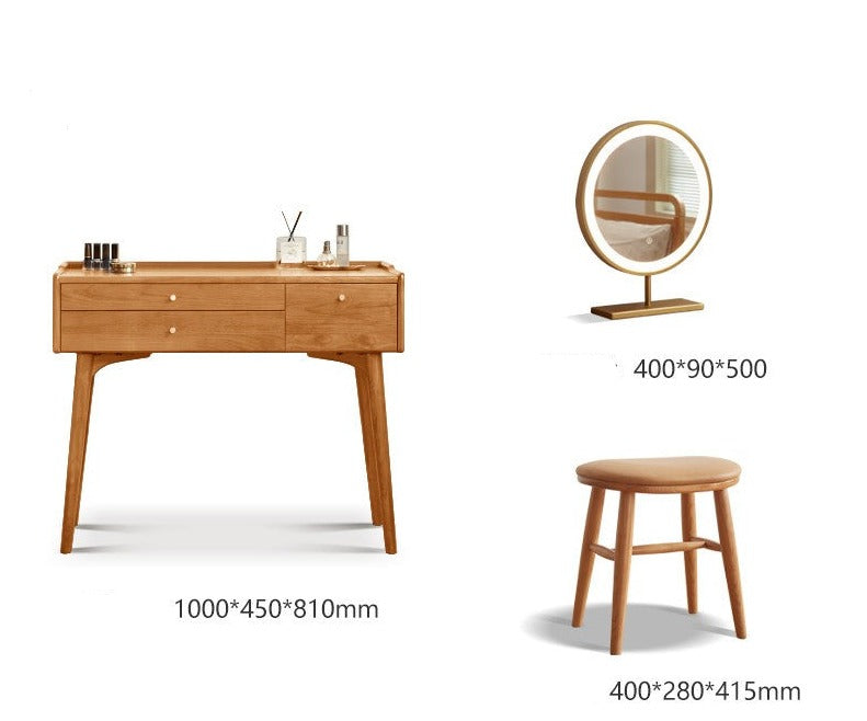 Dressing table Black Walnut, Cherry wood"