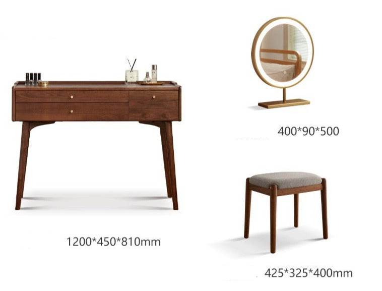 Dressing table Black Walnut, Cherry wood"
