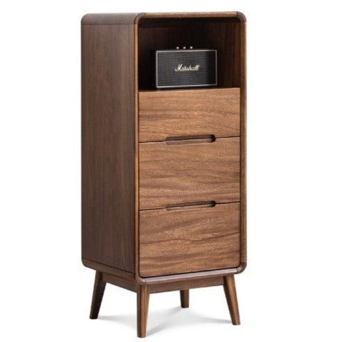 Side cabinet Black Walnut solid wood"
