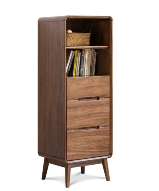 Side cabinet Black Walnut solid wood"