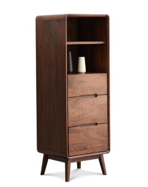 Side cabinet Black Walnut solid wood"