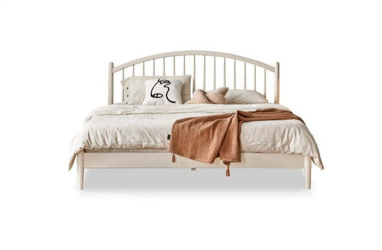 Beech, Poplar Solid Wood Bed