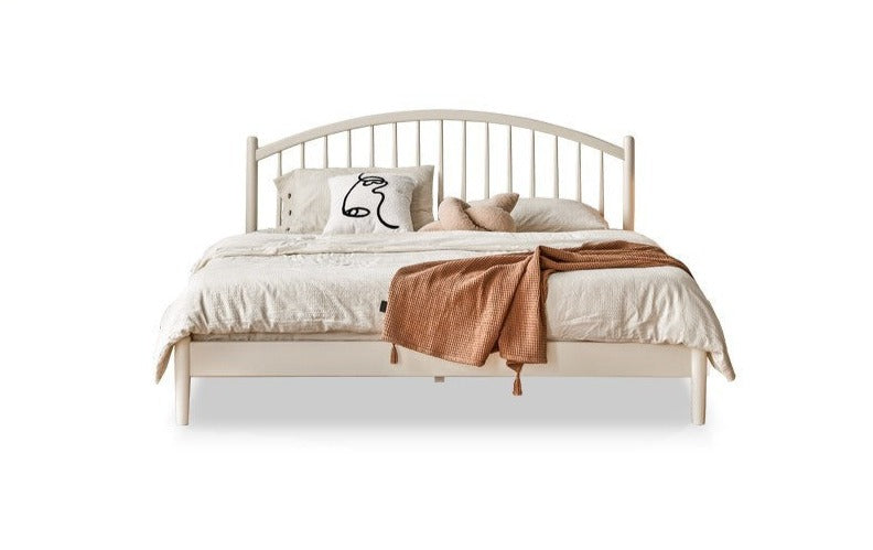 Beech, Poplar Solid Wood Bed
