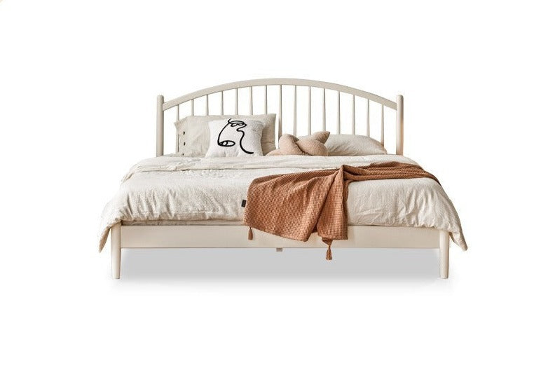 Beech, Poplar Solid Wood Bed