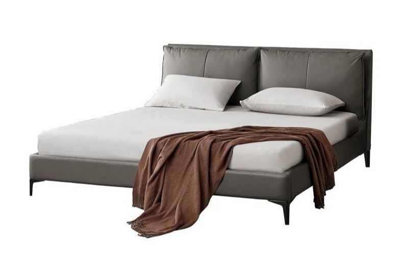 Premium Yellow Cowhide Bed