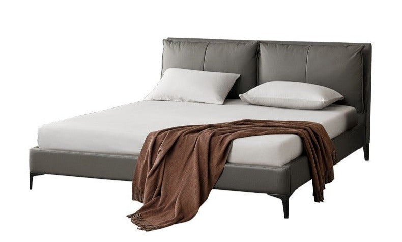 Premium Yellow Cowhide Bed