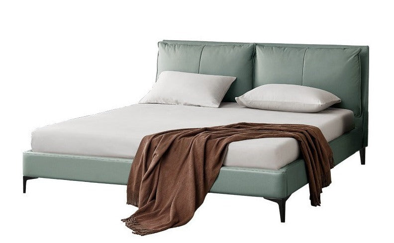 Premium Yellow Cowhide Bed