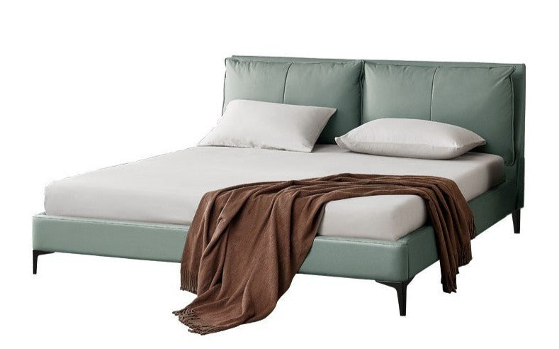 Premium Yellow Cowhide Bed