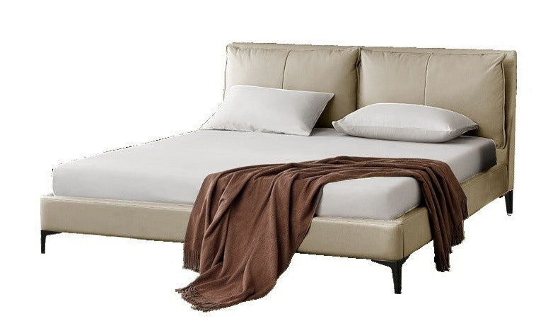 Premium Yellow Cowhide Bed