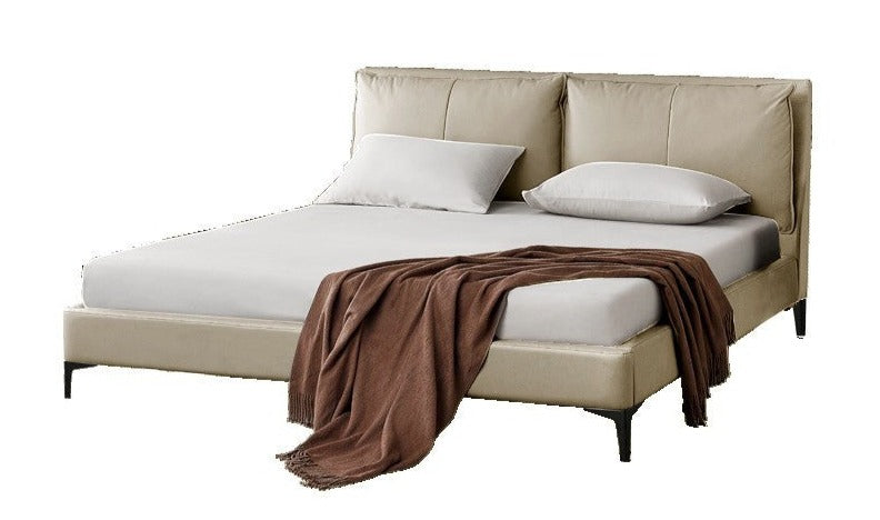 Premium Yellow Cowhide Bed