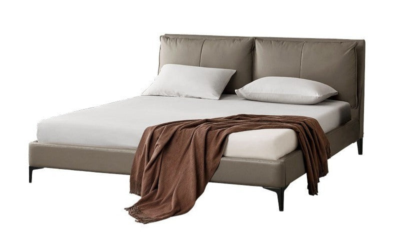 Premium Yellow Cowhide Bed