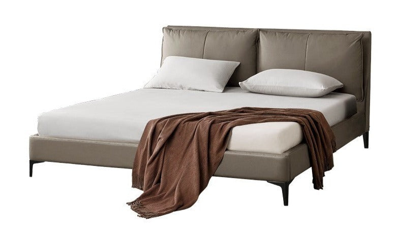 Premium Yellow Cowhide Bed