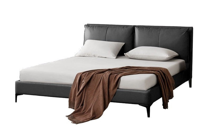 Premium Yellow Cowhide Bed
