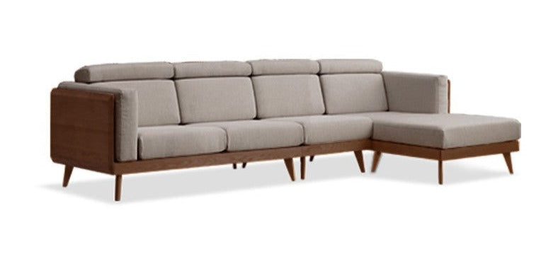 Sofa Black Walnut solid wood+