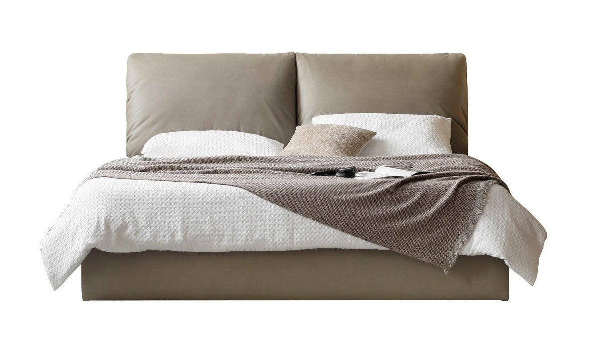 Technological Fabric Bed,Genuine Leather Bed