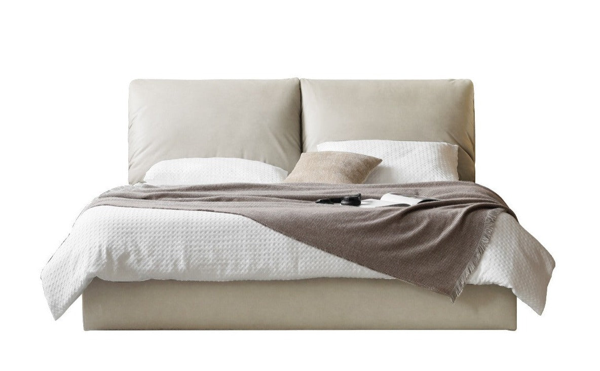Technological Fabric Bed,Genuine Leather Bed