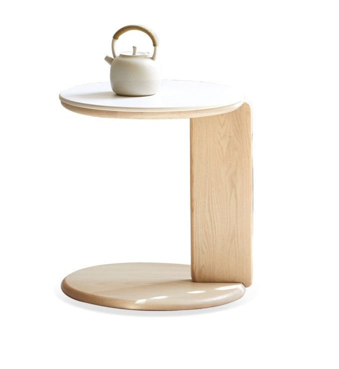 Slate coffee table Ash solid wood+