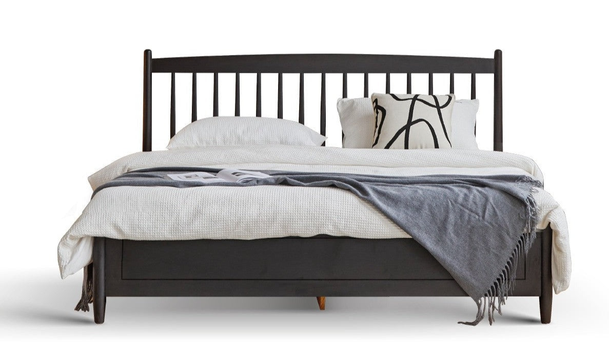 Oak Solid Wood Vintage Bed