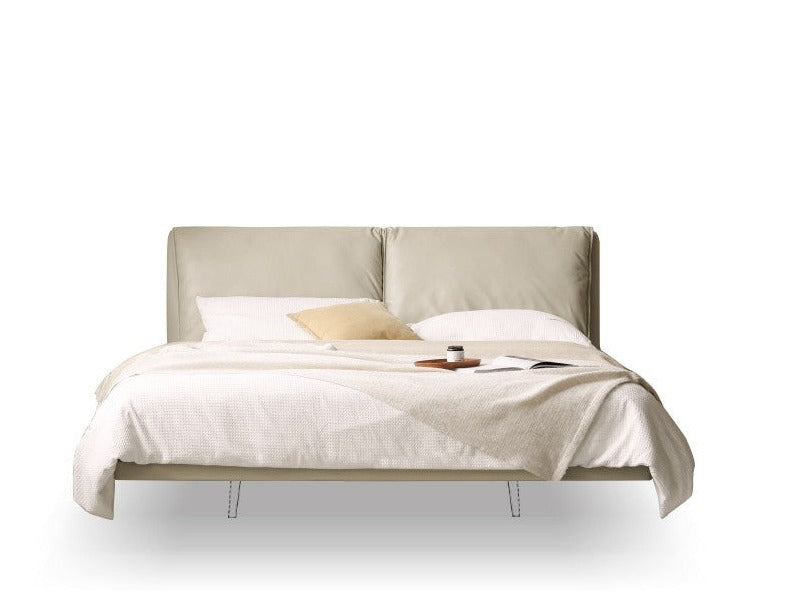 Suspension Technology Fabric Bed,Leather Bed with Light