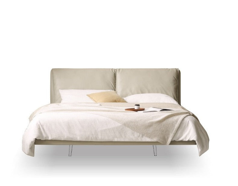 Suspension Technology Fabric Bed,Leather Bed with Light