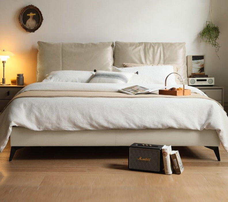 American Cow Leather First Layer Bed