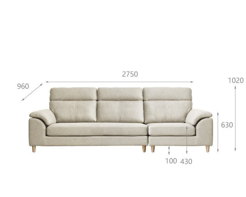 Technology fabric Scandinavian sofa+