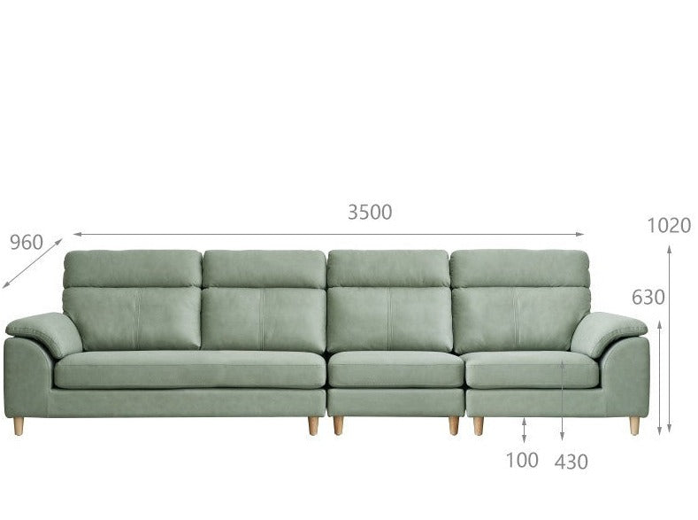 Technology fabric Scandinavian sofa+