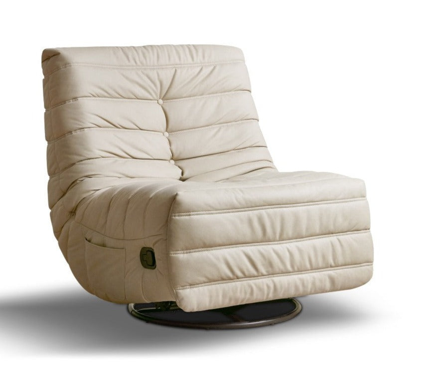 Caterpillar Rotatable Technology Fabric Lazy Chair