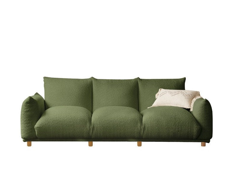 Velvet Wabi-sabi Style Sofa.