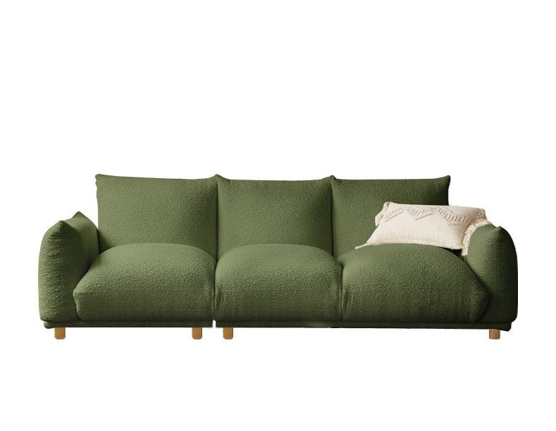 Velvet Wabi-sabi Style Sofa.