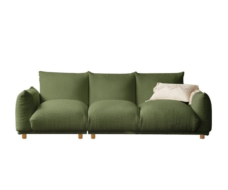 Velvet Wabi-sabi Style Sofa.