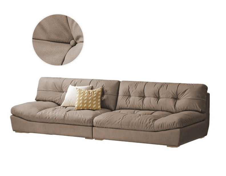 First Layer Cowhide Italian style sofa"