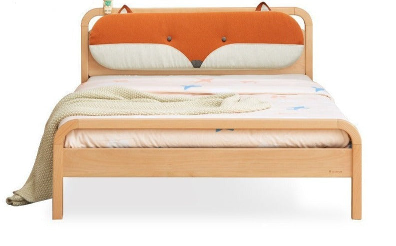 Beech solid wood kids bed