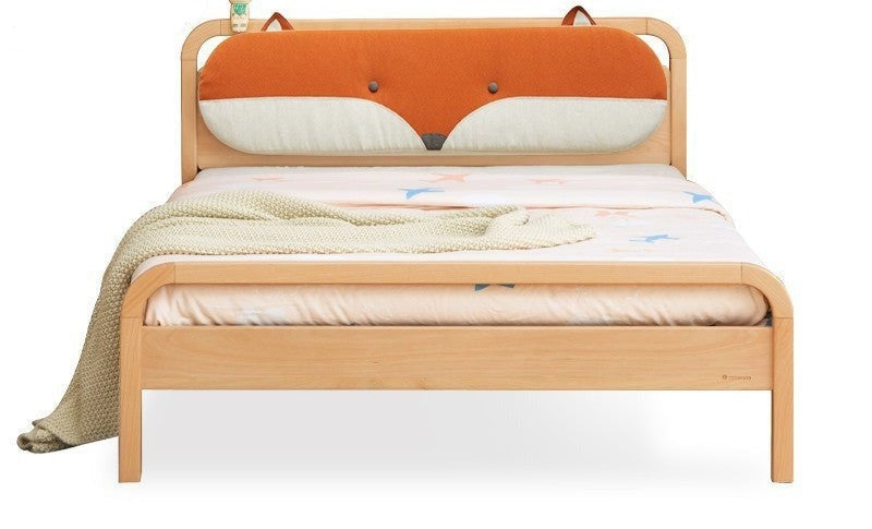Beech solid wood kids bed