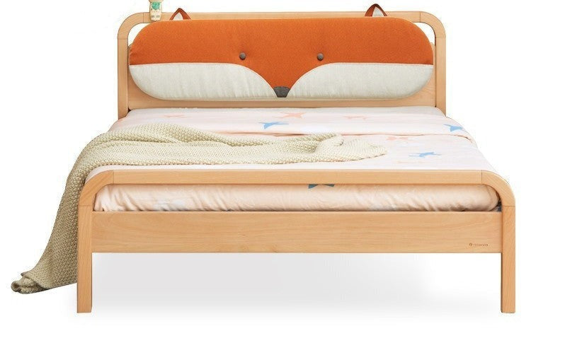 Beech solid wood kids bed